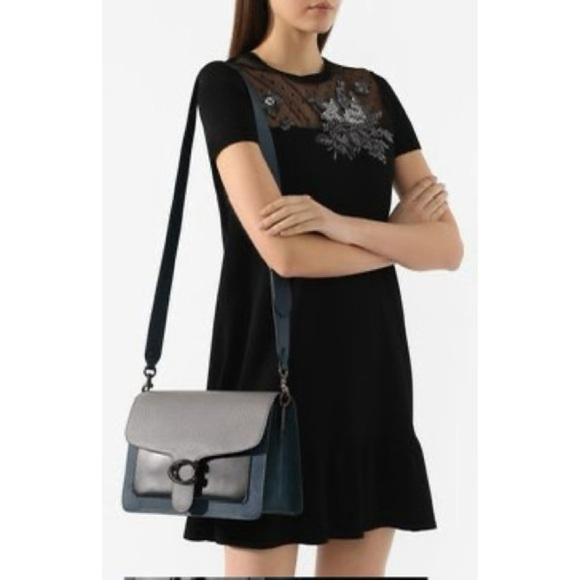 Coach Tabby Shoulder Bag In Colorblock - Picture 9 of 9